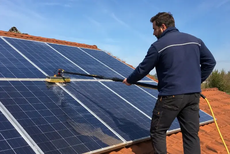 Nettoyage et entretien de panneaux solaires aux Sables-d'Olonne